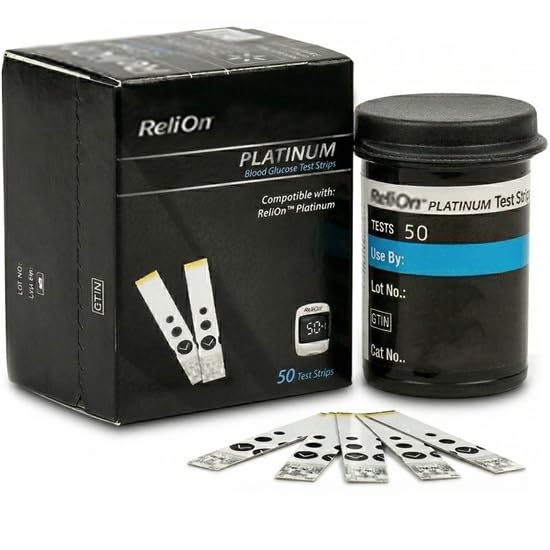 Blood Glucose Test Strips, 50 Count H347796