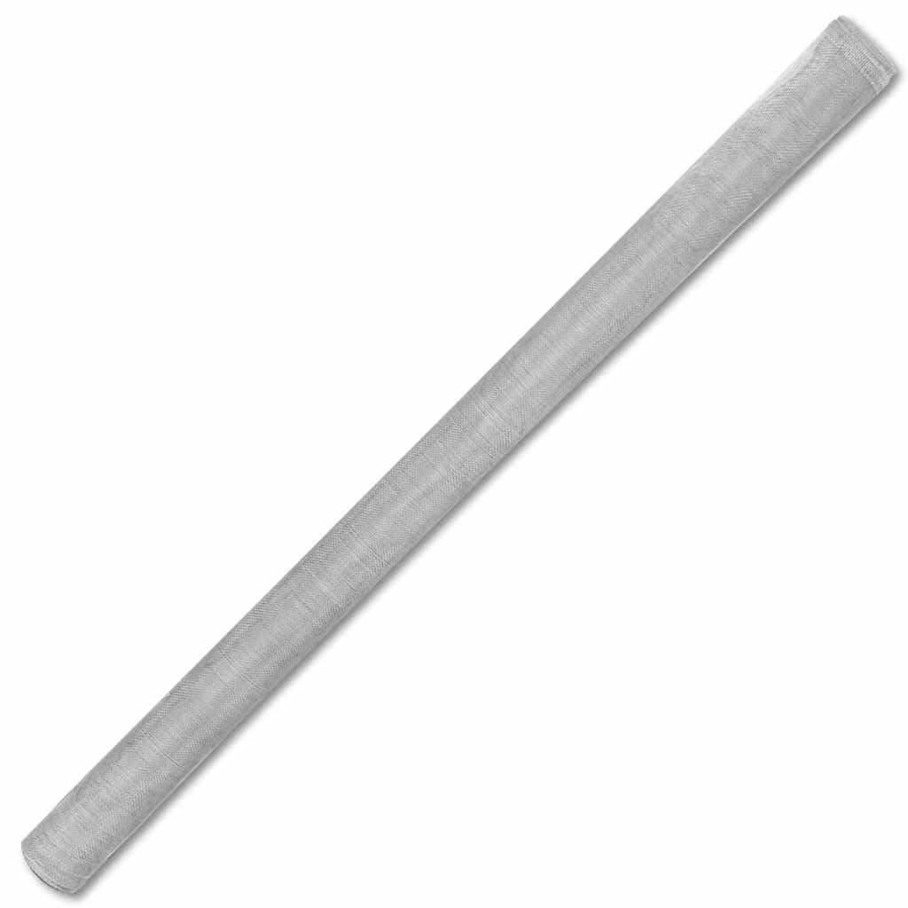 Aluminum Mesh Screen Roll 39.4x196.9 Inches Silver H141