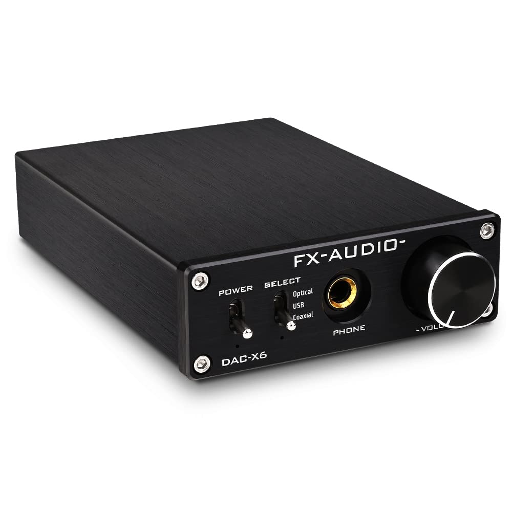Black 24Bit/96KHz Digital Audio Decoder Headphone Amplifier P37740