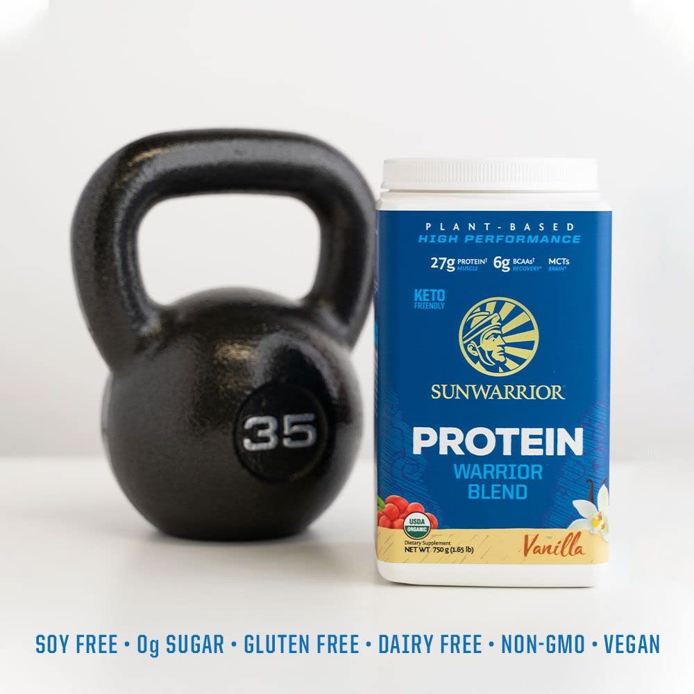 Vanilla Plant Based Protein Powder with BCAA F67004
