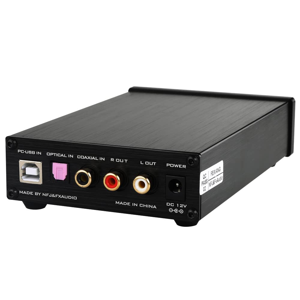 Black 24Bit/96KHz Digital Audio Decoder Headphone Amplifier P37740
