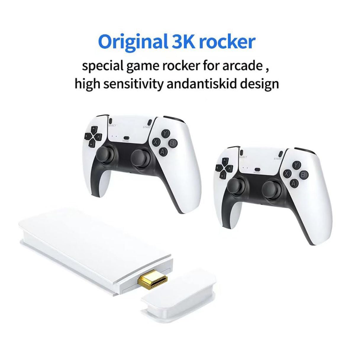Retro Game Stick 4K HDMI Wireless Controller 128G J412780