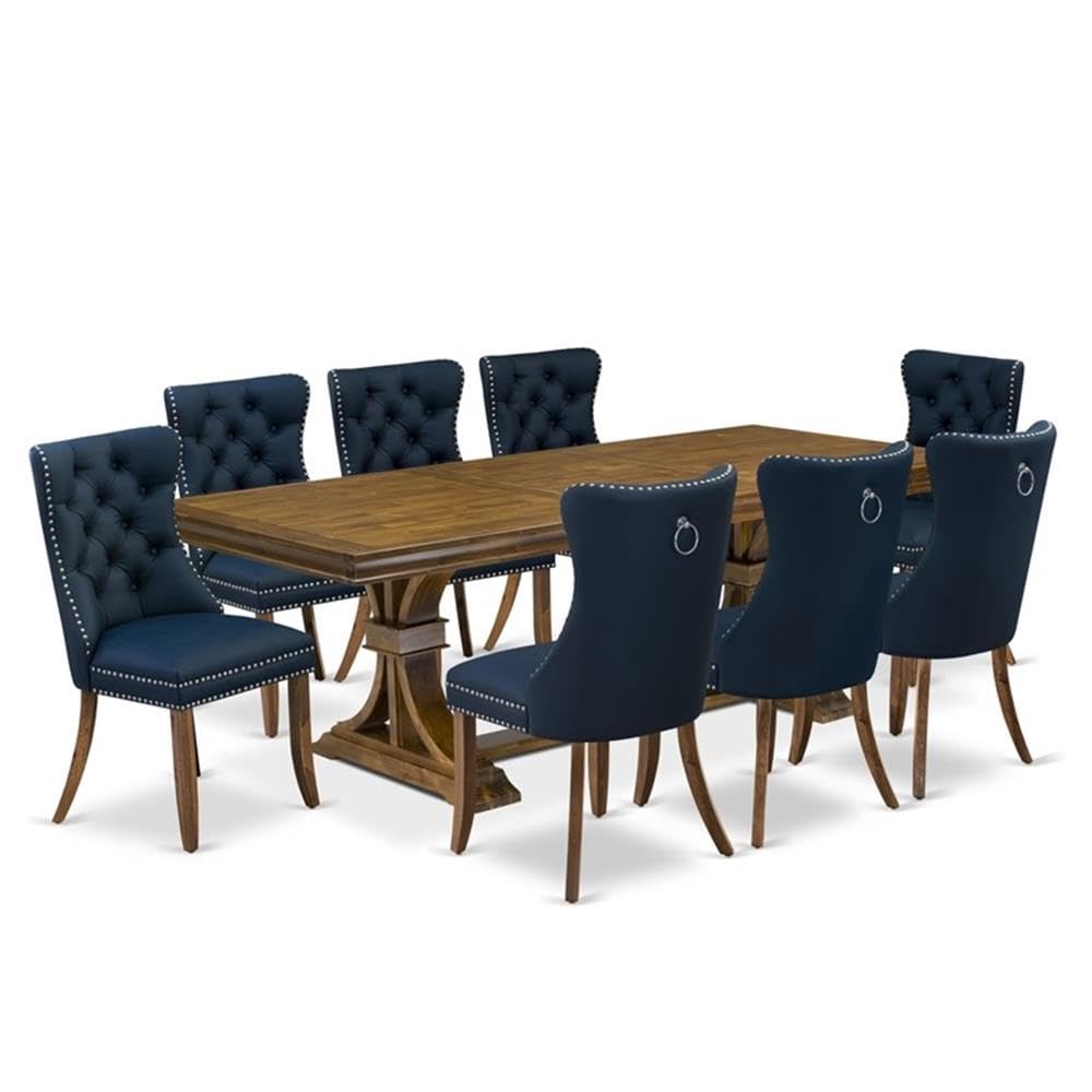 9-Piece Acacia Wood Dining Set Z7465