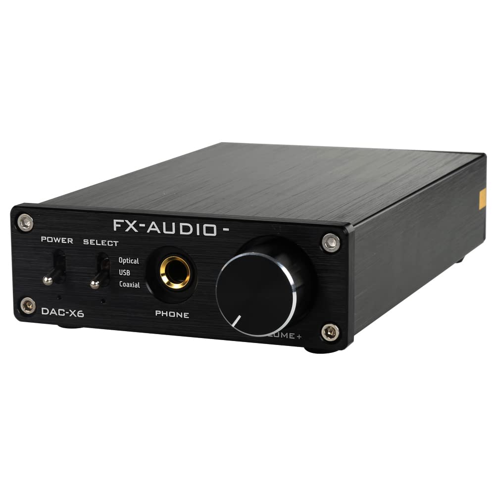 Black 24Bit/96KHz Digital Audio Decoder Headphone Amplifier P37740