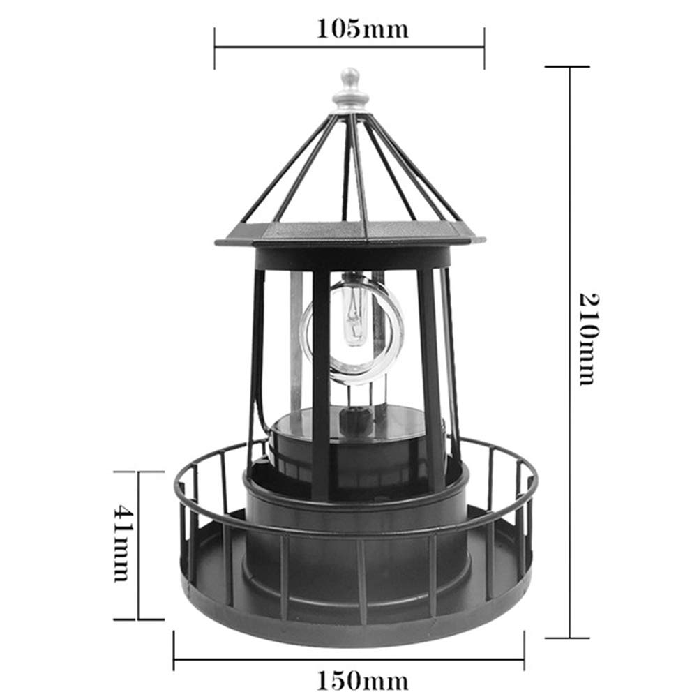 LED Solar Lighthouse Garden Light P45809