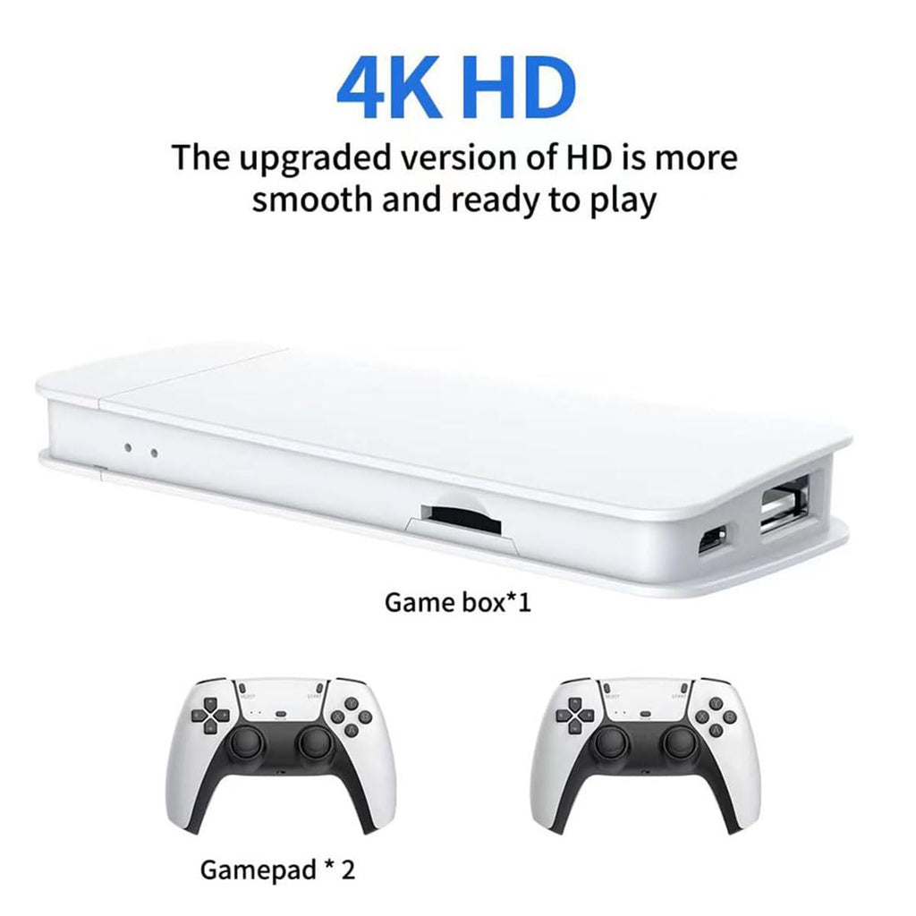 Retro Game Stick 4K HDMI Wireless Controller 128G J412780