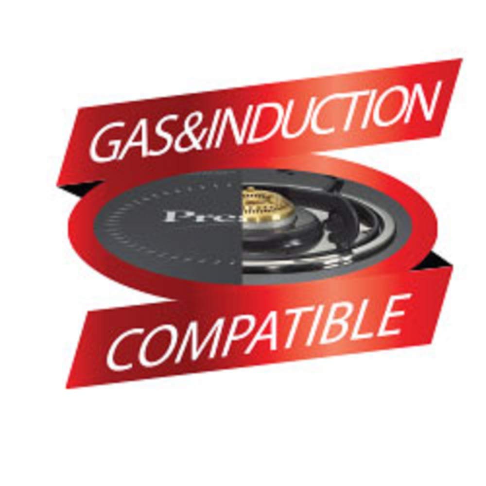2-Liter Flat Base Aluminum Pressure Cooker Q5803