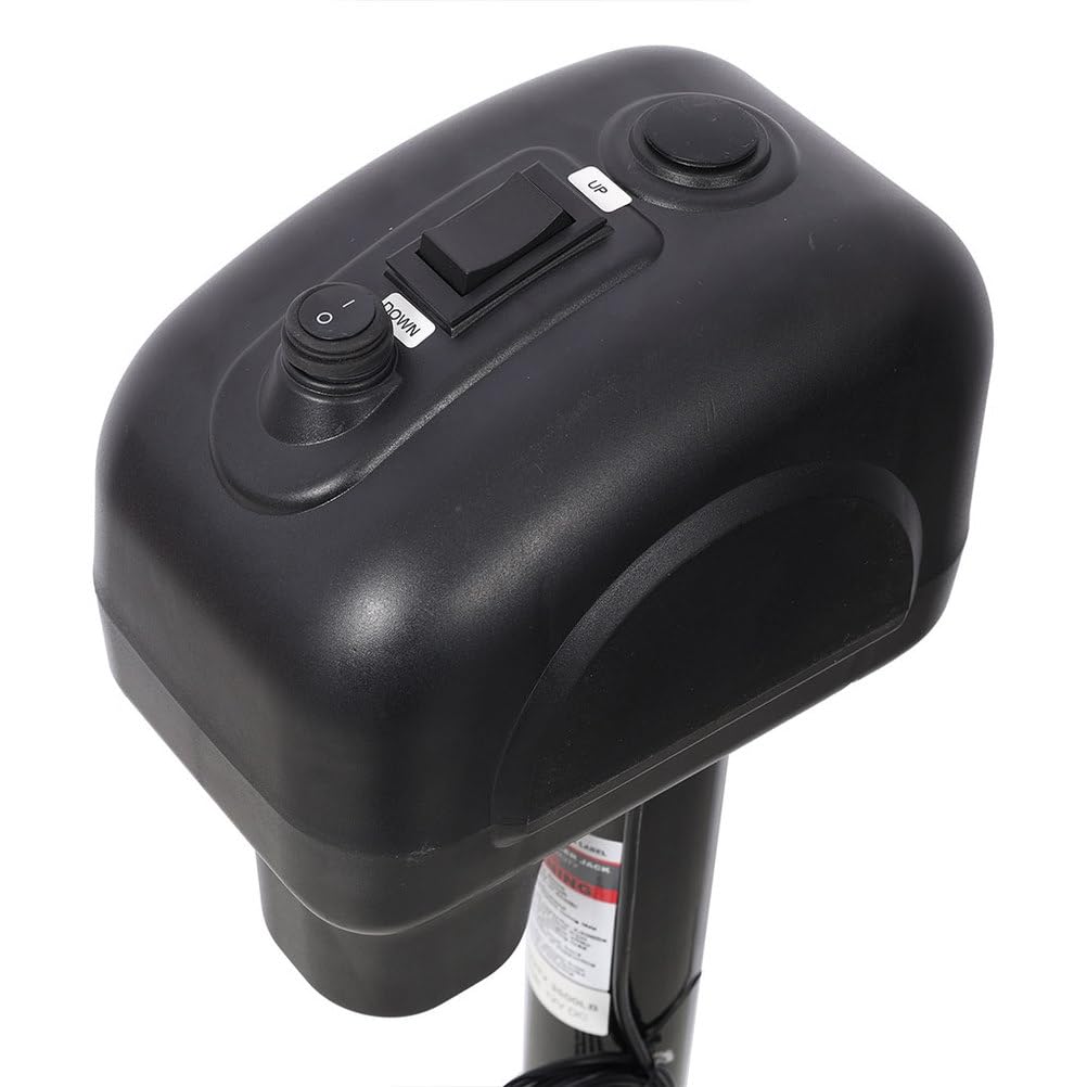 Electric Trailer Jack 3500 LBS 12V DC Power Tongue Jack with Adjustable Drop Leg X7591
