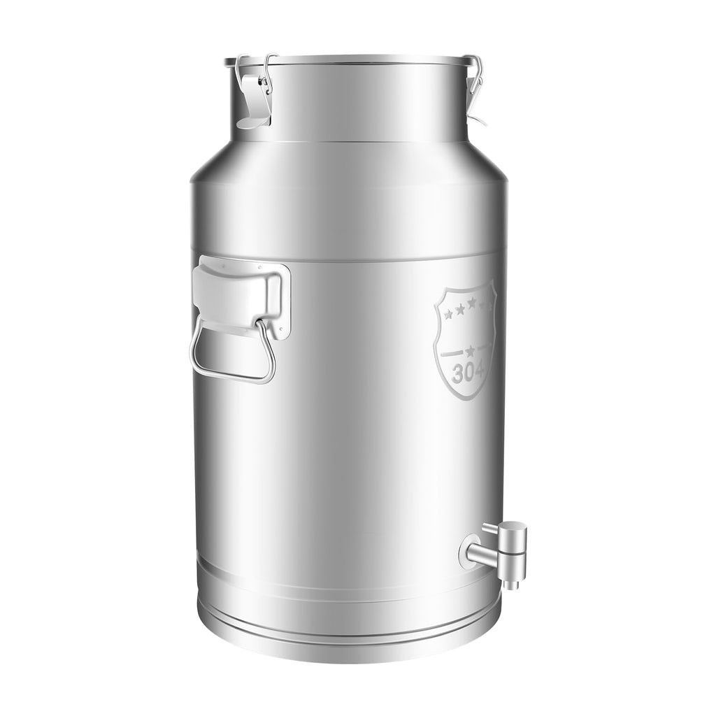 35L Stainless Steel Milk Can with Faucet W8077