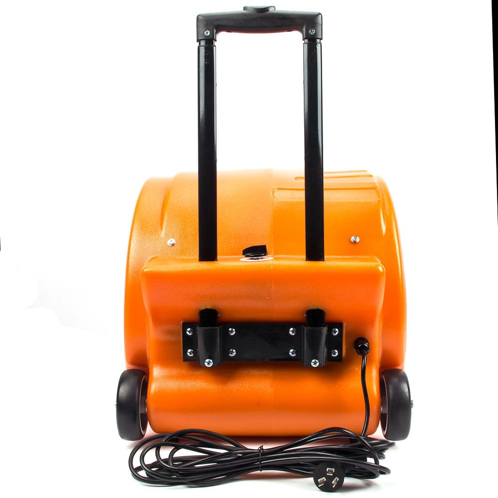 3-Speed 1.3HP 5000 CFM Air Mover Floor Dryer with Telescopic Handle S391