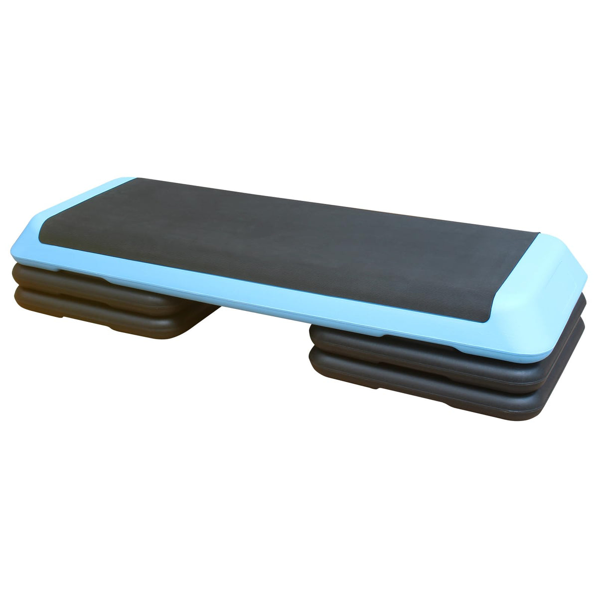 Adjustable Height Aerobic Step Platform with 4 Risers X7038