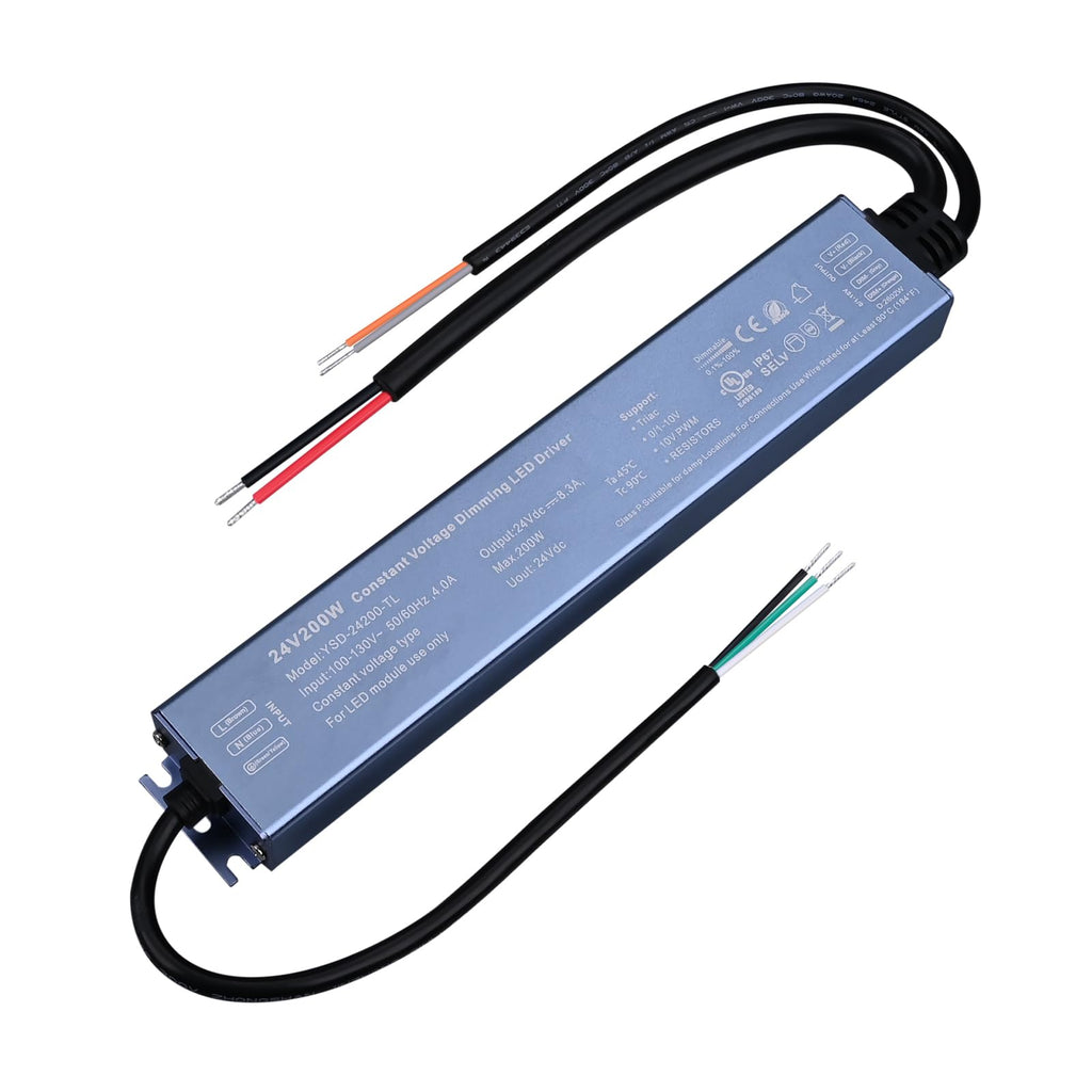 24V 200W IP67 Waterproof LED Driver O381063