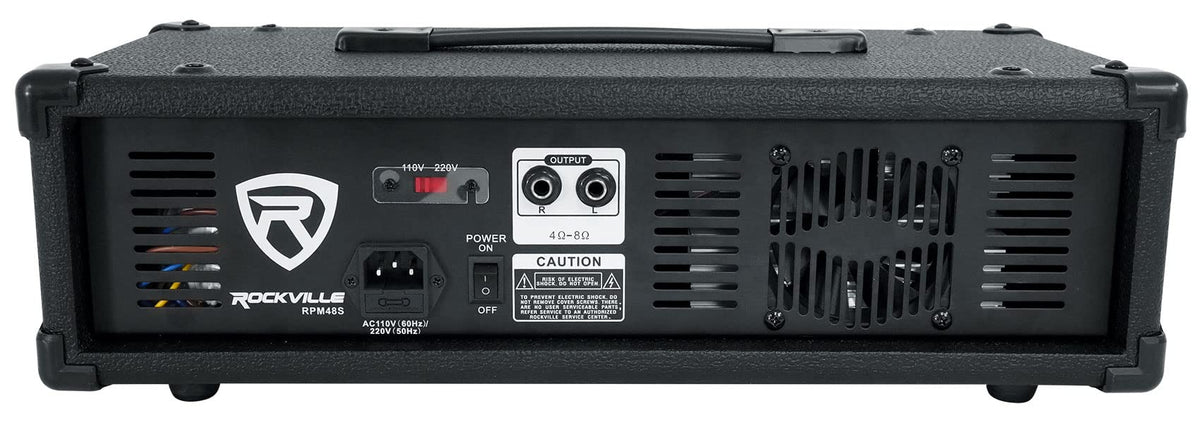 10" DJ PA Speaker Pair with Powered Mixer Y35892