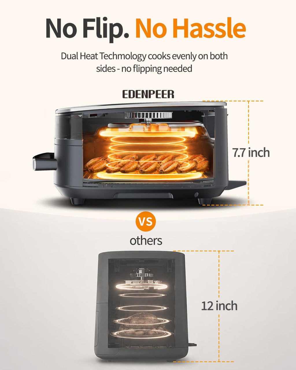 6 Quart Large Air Fryer H9718