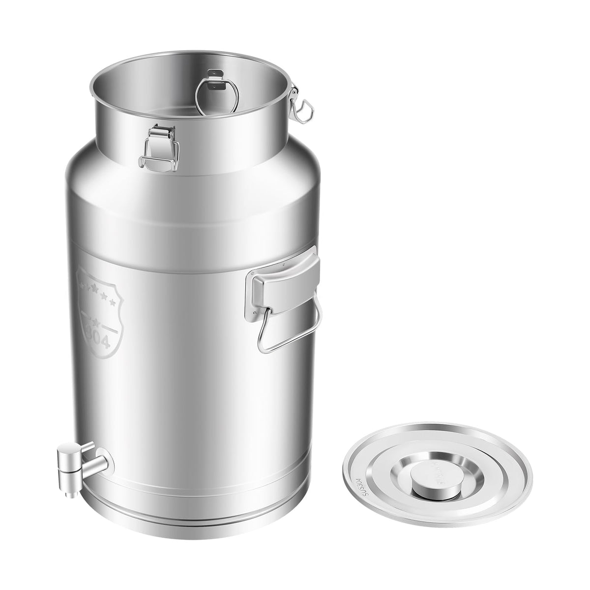 35L Stainless Steel Milk Can with Faucet W8077