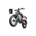 1000W Electric Bike 48V 15Ah 20" Fat Tire 7-Speed Y534