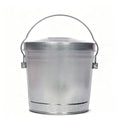 6 Gal Galvanized Steel Storage Can Locking Lid E81253