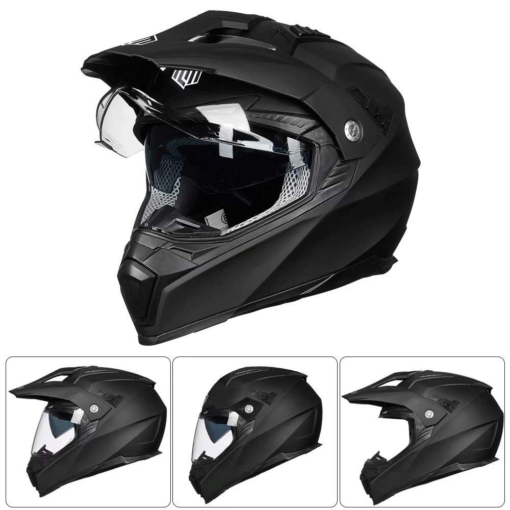 Full Face Dirt Bike ATV Helmet DOT Certified D73190