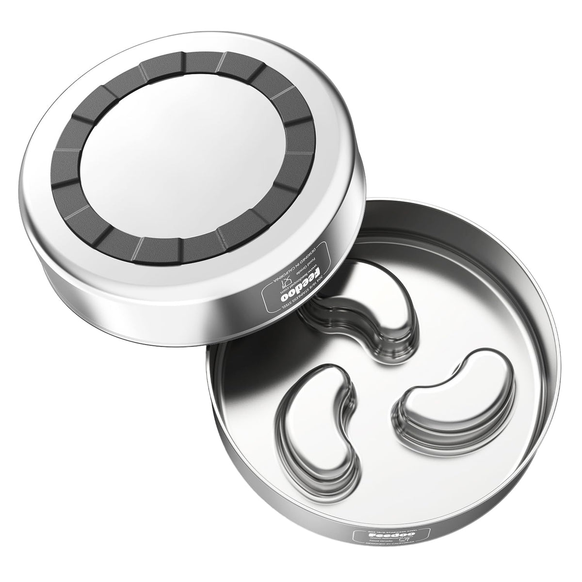 Slow Feeder Dog Bowl 1.5-Cup Stainless Steel L429