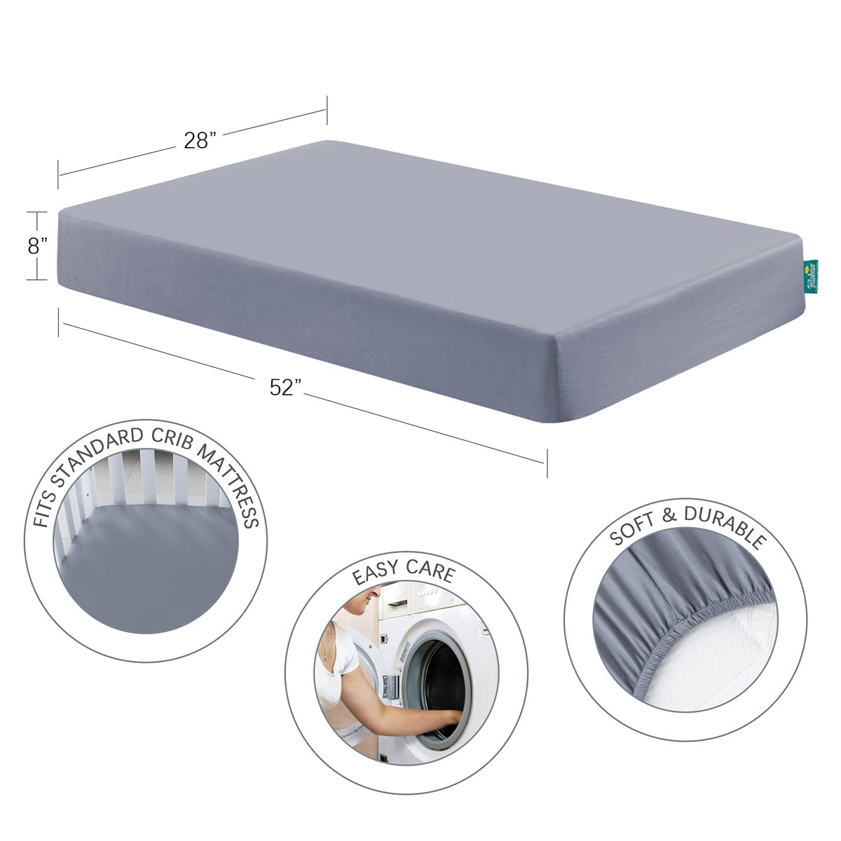 3-Piece Microfiber Toddler Sheet Set I48280
