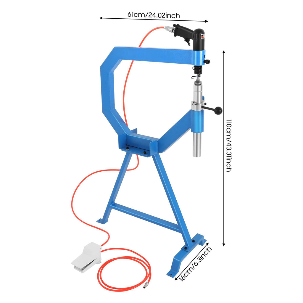 Pneumatic Planishing Hammer with Stand & Pedal Q5373