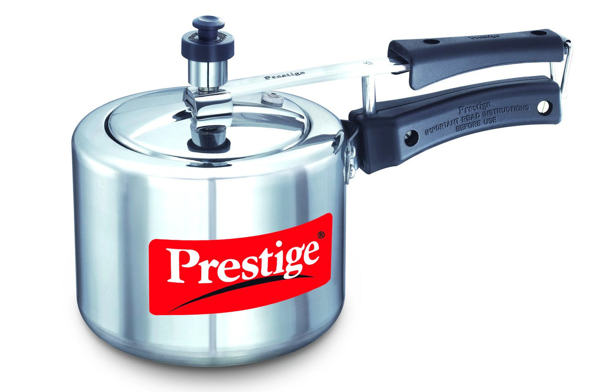 2-Liter Flat Base Aluminum Pressure Cooker Q5803