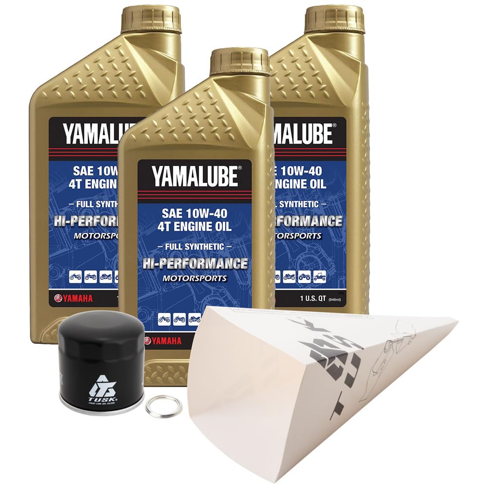 4-Stroke Oil Change Kit Full Synthetic 10W-40 H68552