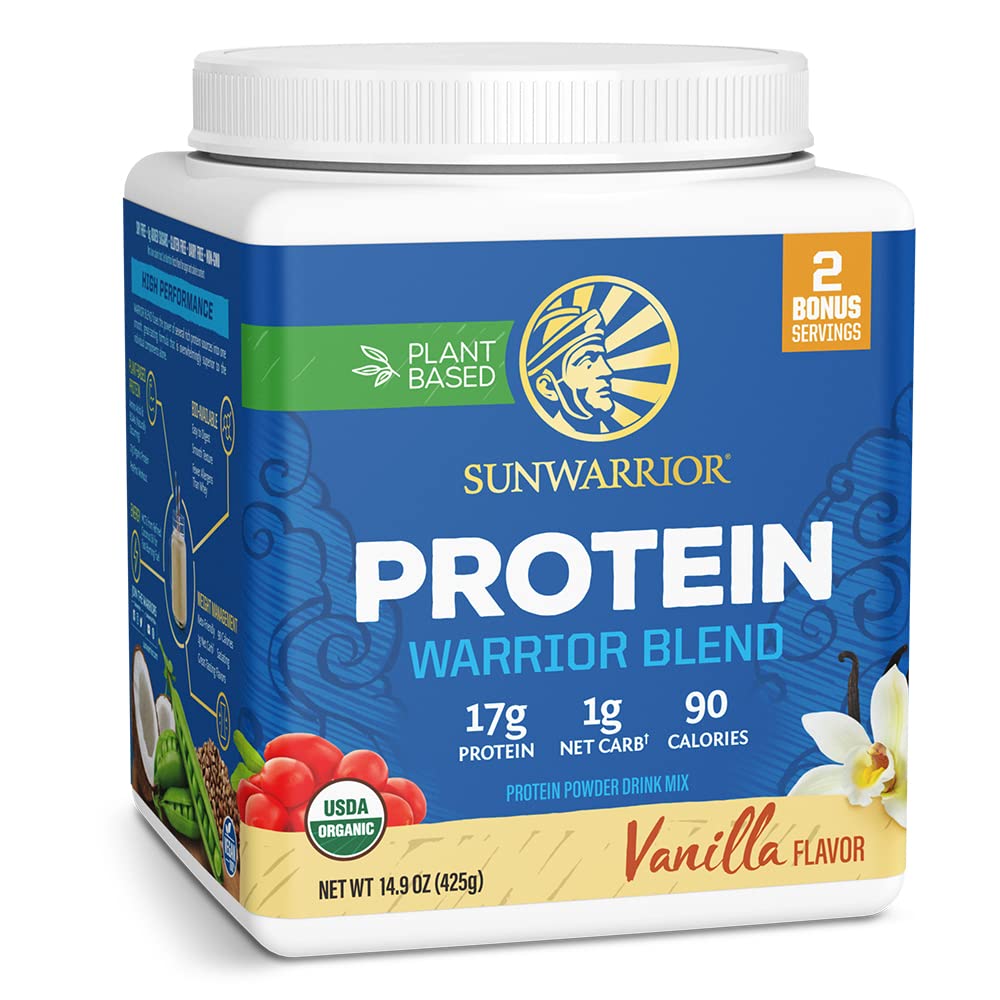 Vanilla Plant Based Protein Powder with BCAA F67004