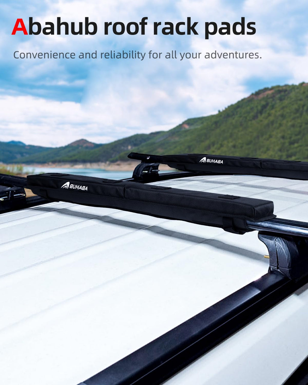 Soft Roof Rack Pads 30 Inch W207