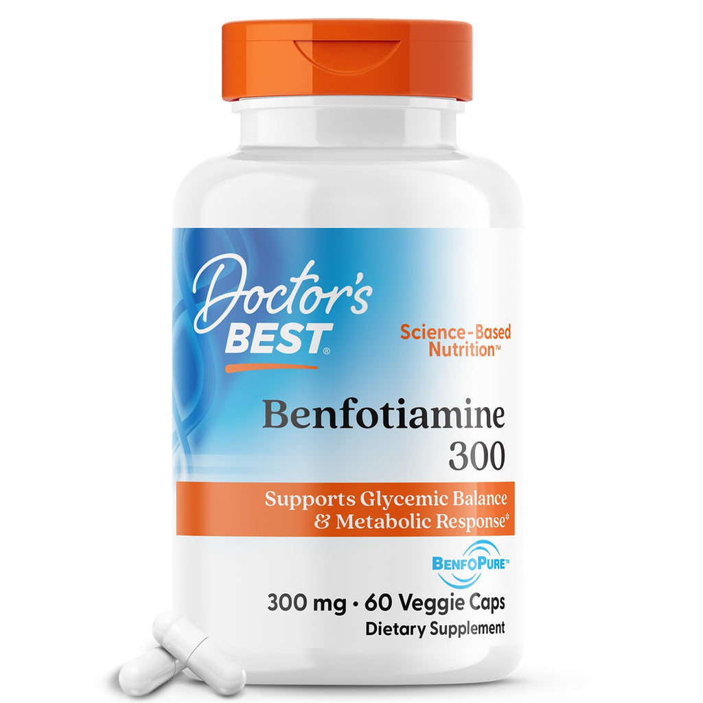 Benfotiamine 300mg Vegan 60 Veggie Caps G2051