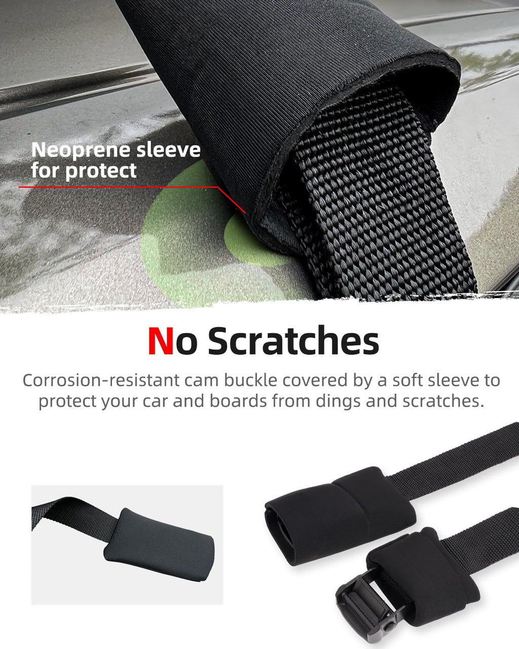 Soft Roof Rack Pads 30 Inch W207