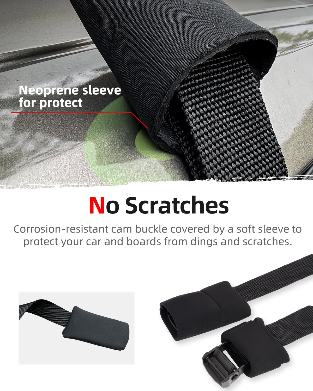 Soft Roof Rack Pads 30 Inch W207
