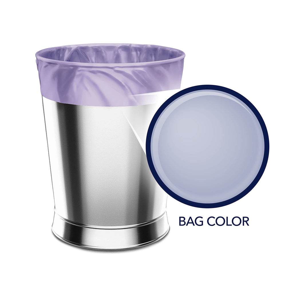 4 Gallon Drawstring Trash Bags 480 Bags Lavender B852267