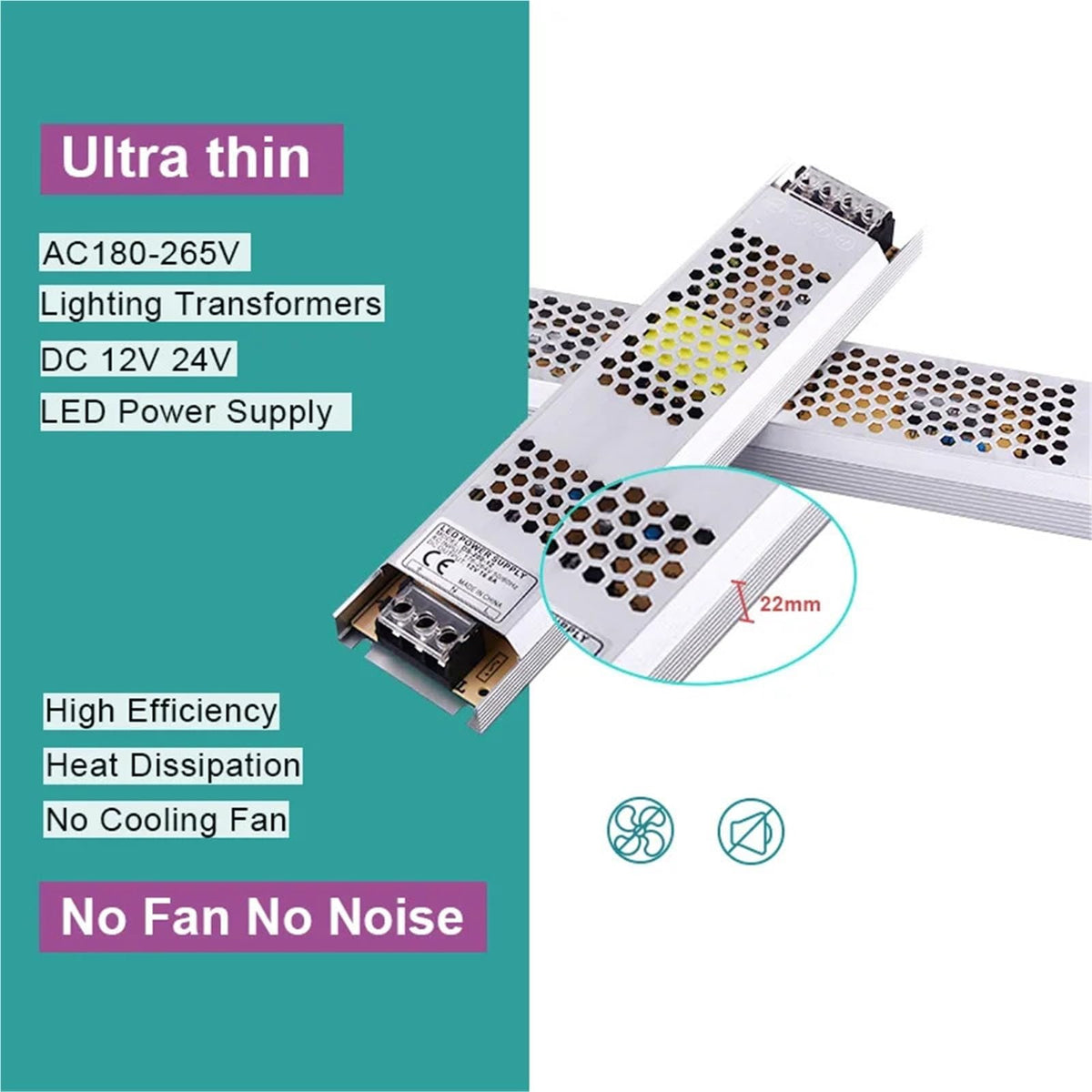 DC 12V 24V 150W LED Power Supply M874462