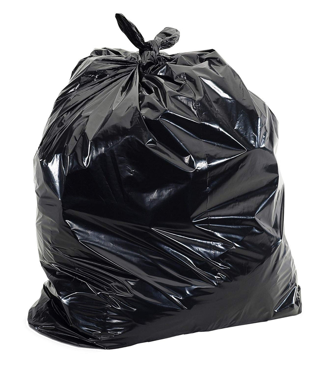 40-45 Gallon Black Heavy Duty Trash Bags Pack of 100 P652968