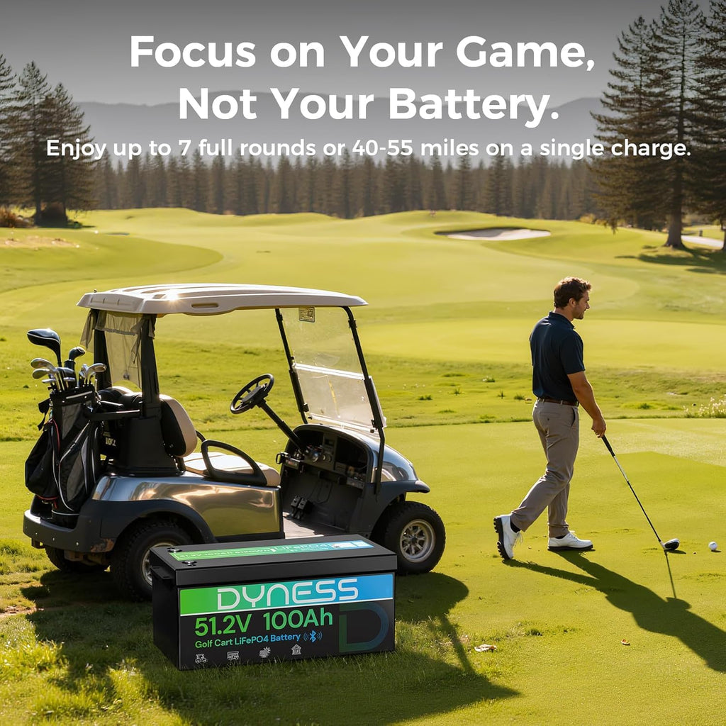 48V 100Ah Lithium Golf Cart Battery with Charger A446897