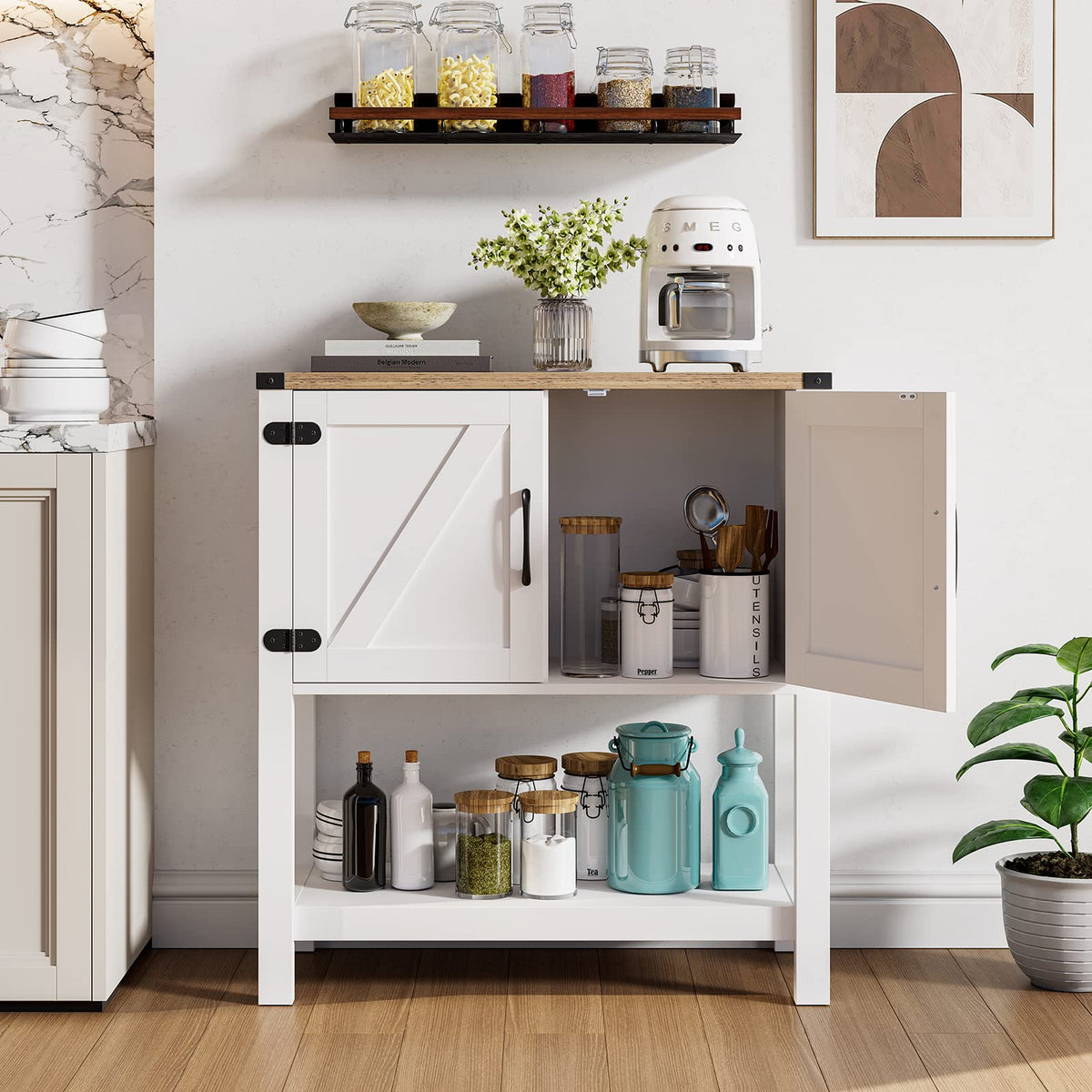 White Console Table U176645