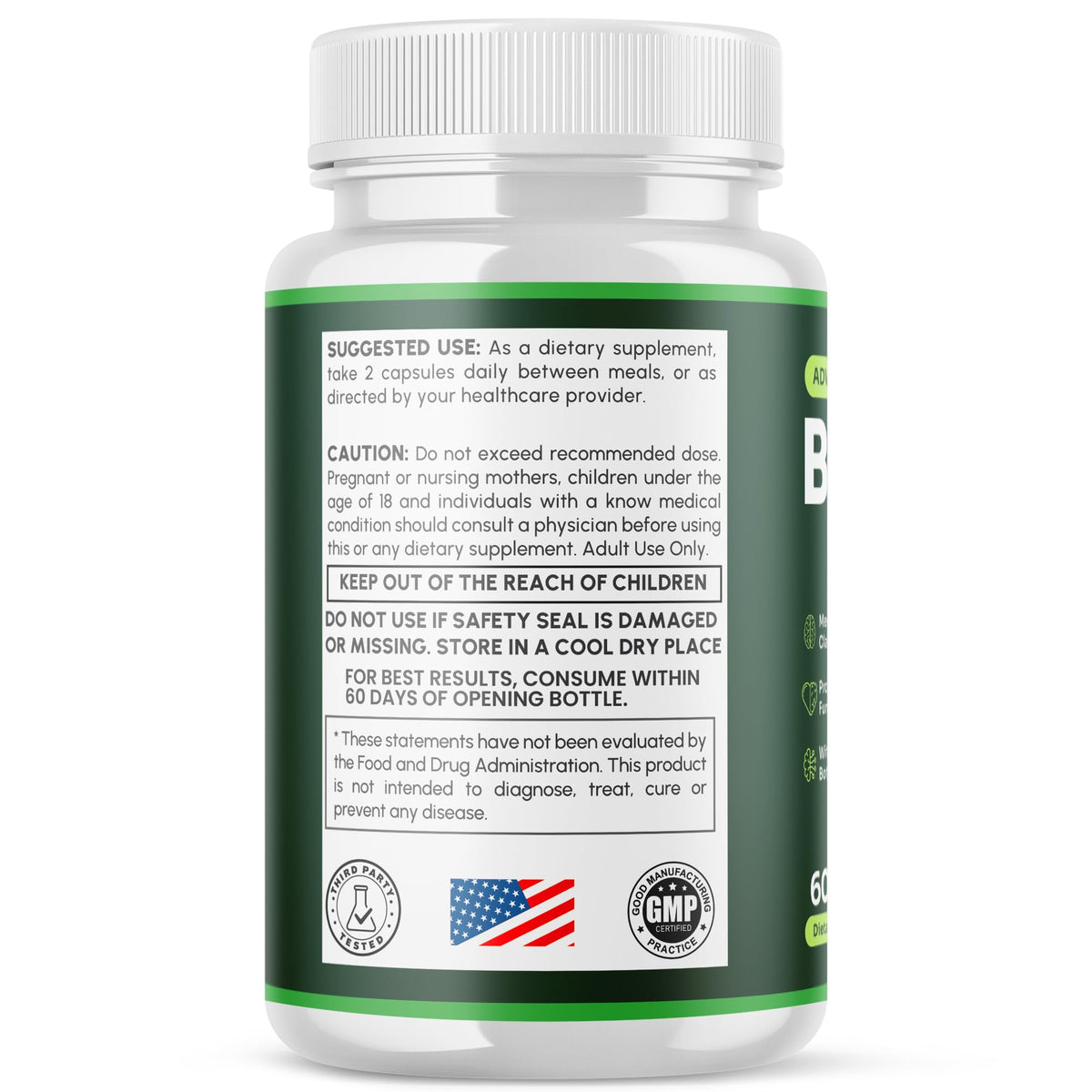 Brain Mary Capsules 5-Pack 300 Capsules A911974