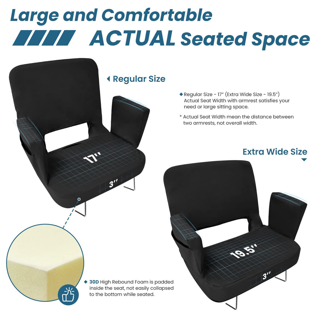 Stadium Seat with Back Support K974