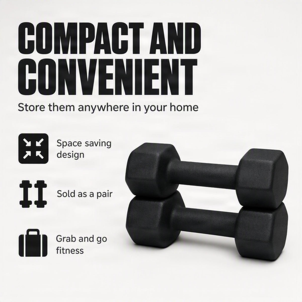 10lb Neoprene Dumbbell Pair H354