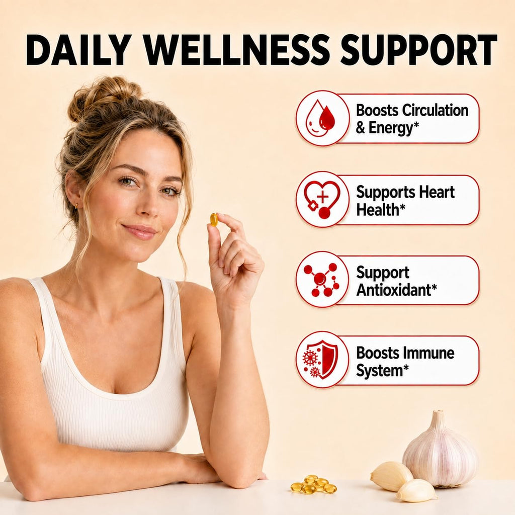 Odorless Aged Garlic Extract 7500mg 300 Softgels L9599