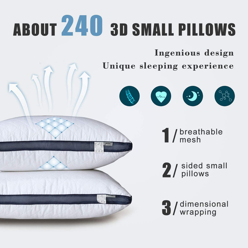 Queen Size Bed Pillows Set of 2 Z255086