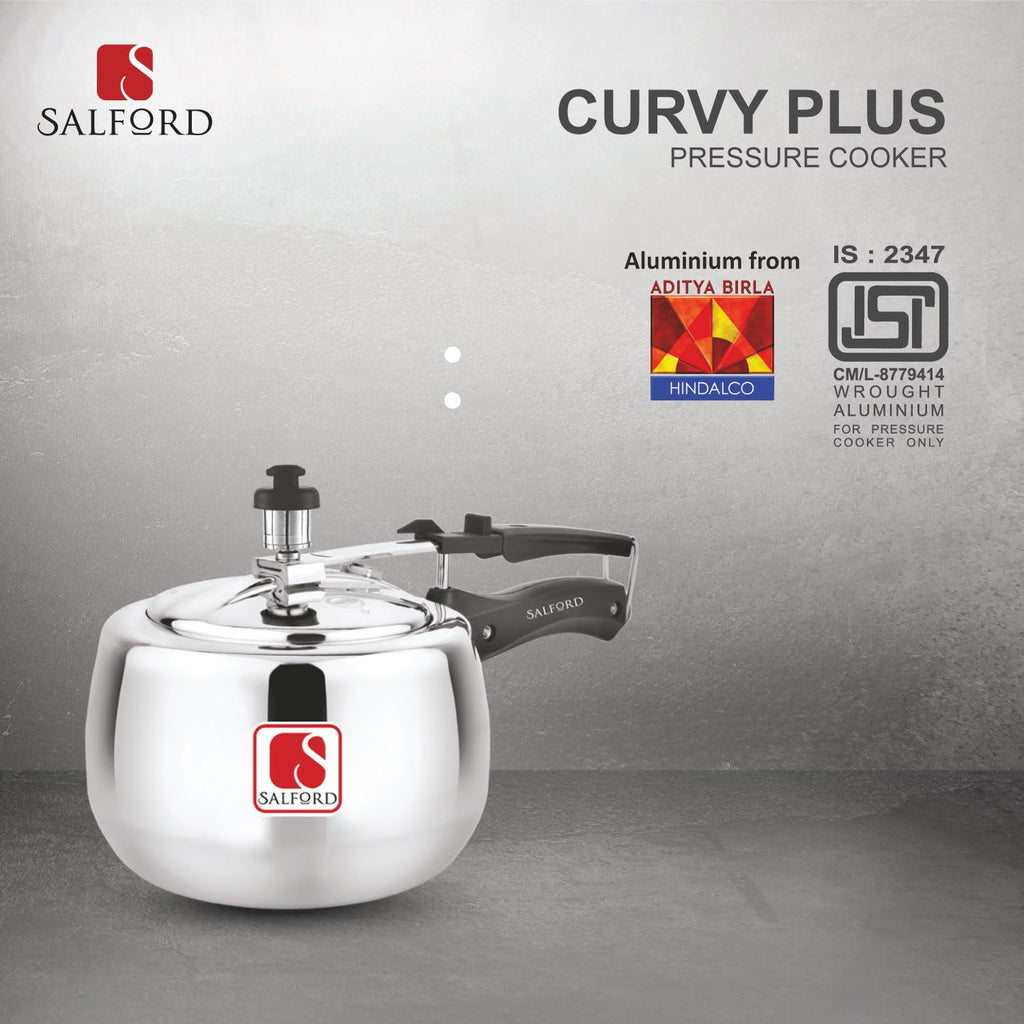 2 Litre Aluminium Pressure Cooker B8158