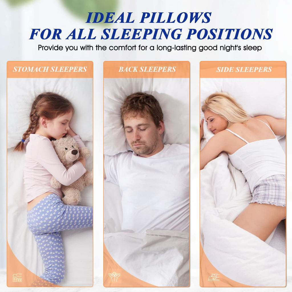 King Size Set of 2 Cooling Bed Pillows T915157