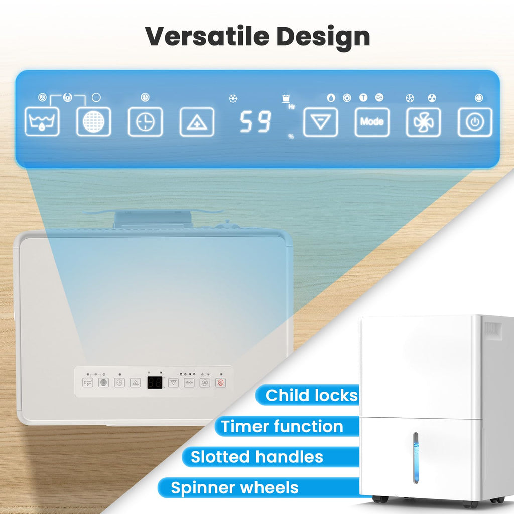 50 Pint Dehumidifier with Auto Shut Off Y976