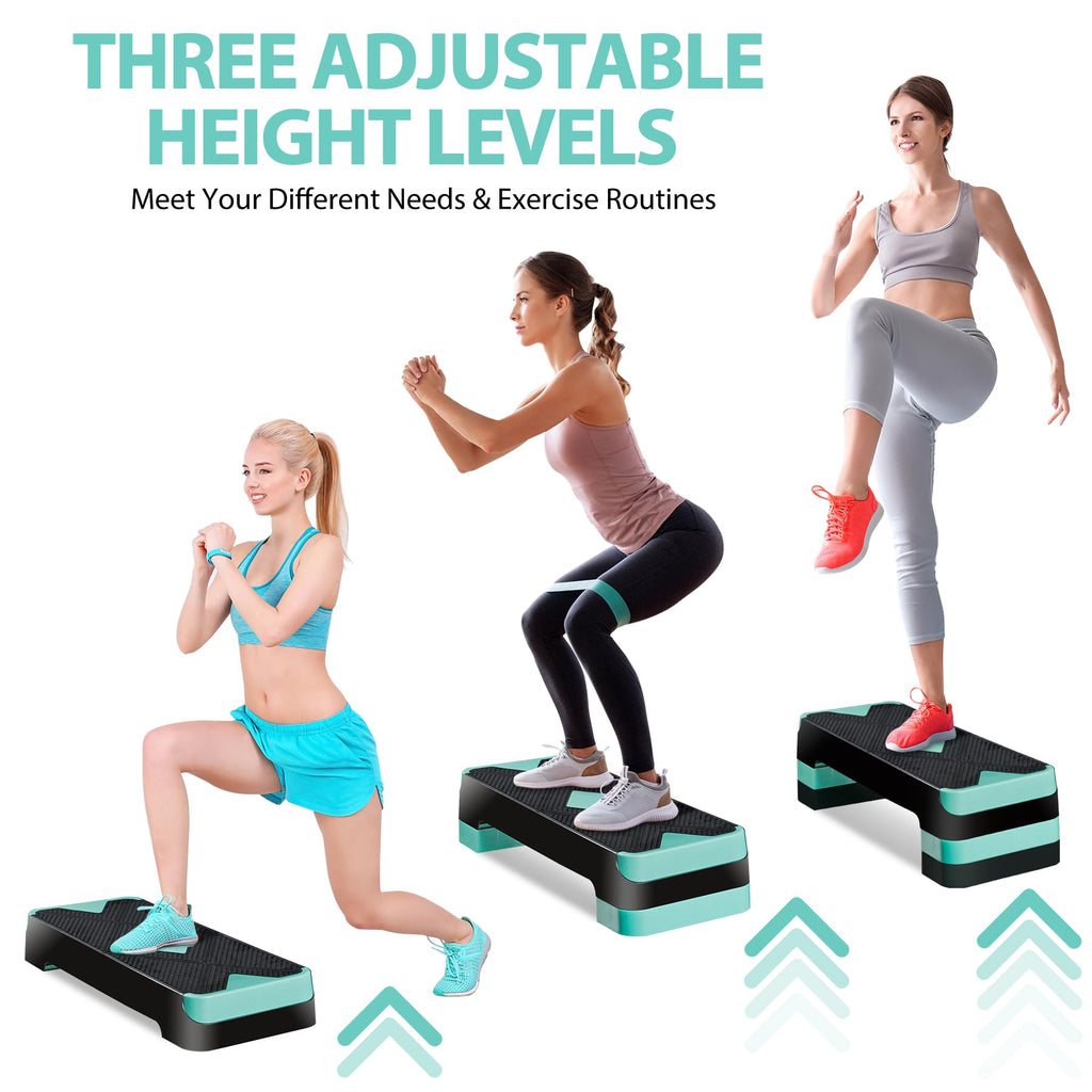 26.5 Inch Adjustable Aerobic Exercise Step Platform Z52142