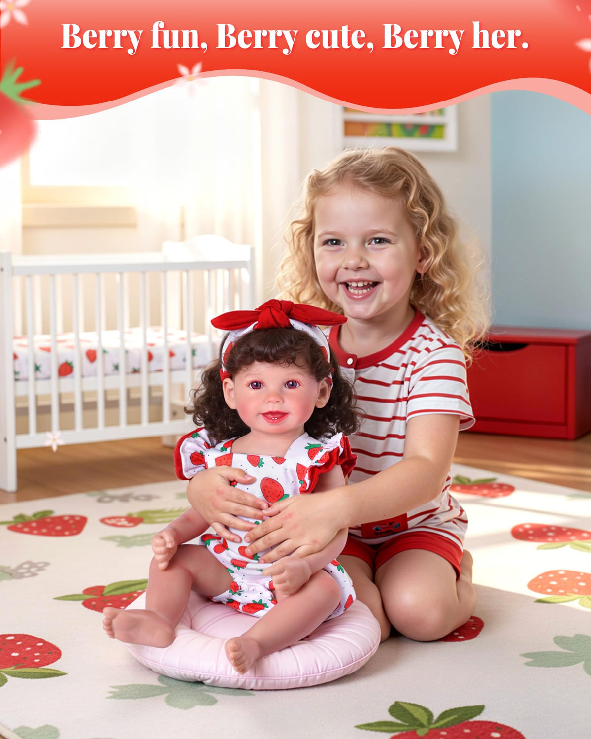 18-20 Inch Doll Clothes Strawberry Outfit Z767273