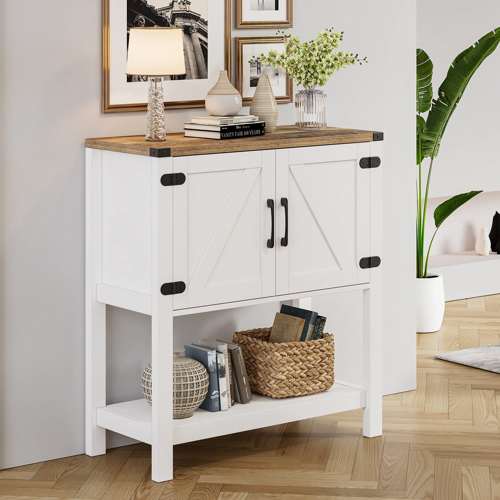 White Console Table U176645