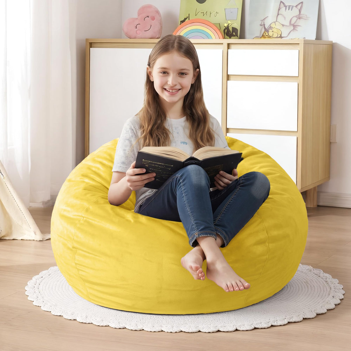 2FT Bean Bag Chair with Handle N3869