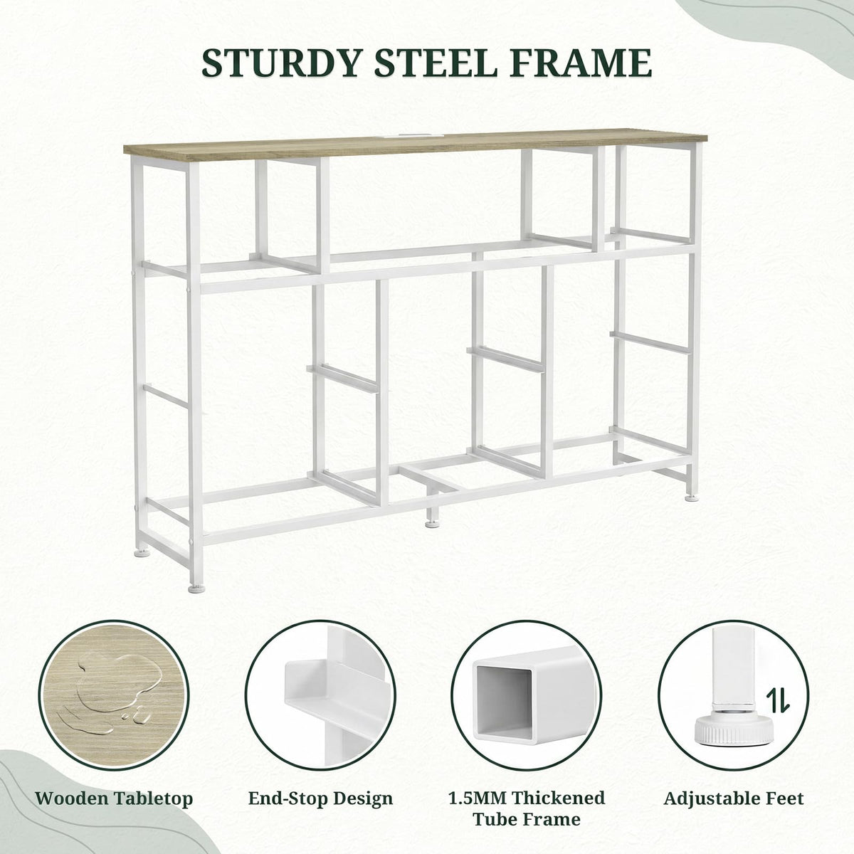 8 Drawer TV Stand with Charging Station U113769